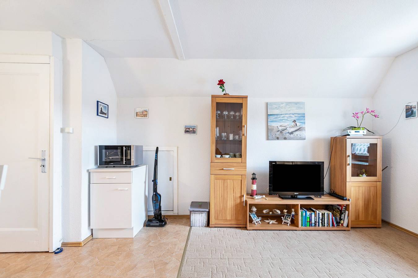 Ganze Wohnung, Ferienwohnung Sutter mit gemeinsamer Terrasse und Wlan in Nordstrand (Gemeinde), Nordstrand