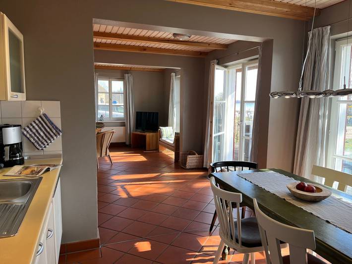 Ferienwohnung für 5 Personen, mit Terrasse und Garten sowie Sauna und Seeblick in Krakow am See - 3