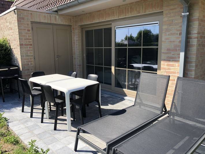 Ferienhaus für 4 Personen, mit Terrasse und Garten in De Panne