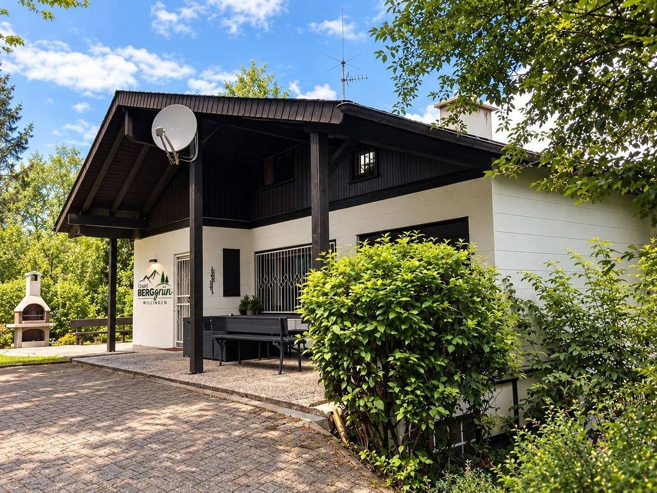 Chalet BERGgrün Willingen - Nähe Skywalk in Willingen, die Mittelgebirge