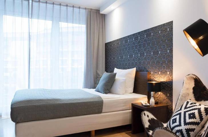 Apartmenthotel für 3 Personen, mit Garten