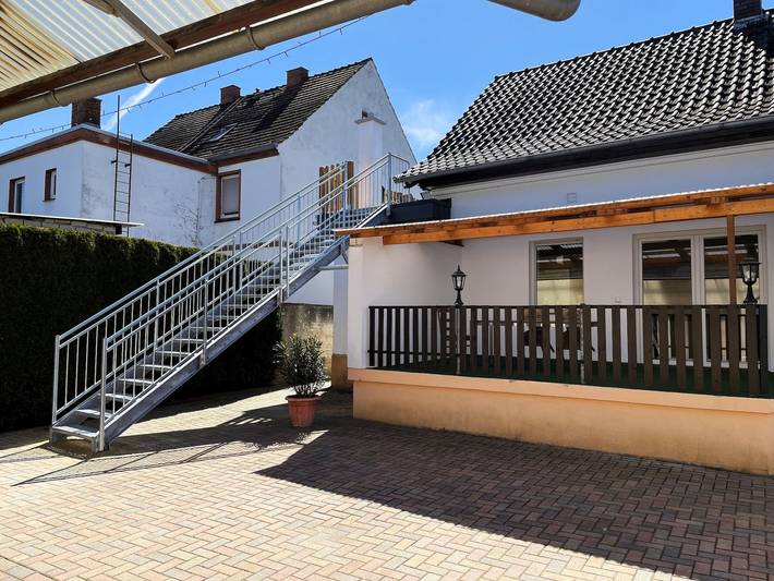 Ferienwohnung für 7 Personen, mit Balkon und Garten
