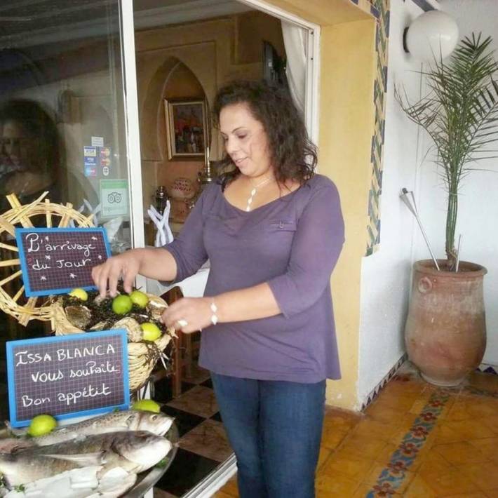 Location de vacances pour 2 personnes, avec terrasse ainsi que vue et sauna à Oualidia