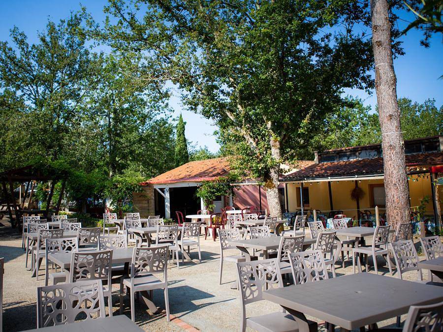 Camping Domaine Le Quercy - Tienda de lona y madera 3 personas - Tienda Lodge 21m² - 2 habitaciones in Gourdon, Lot