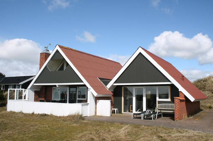 Ferienhaus mit Meerblick für 6 Personen, mit Whirlpool und Sauna sowie Terrasse auf Fanø