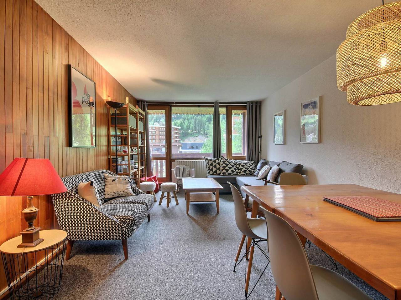 Appartement entier, Grand duplex pour 8 personnes, orientation sud in Plagne Centre, La Plagne-Tarentaise