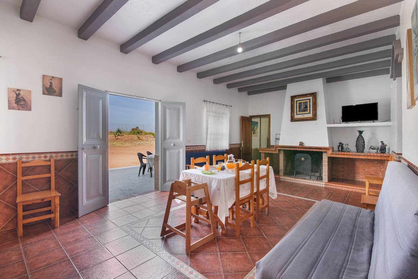 Ferienhaus 'Finca El Abuelo' mit privatem Pool, privater Terrasse und Wlan in Lepe, Costa de la Luz
