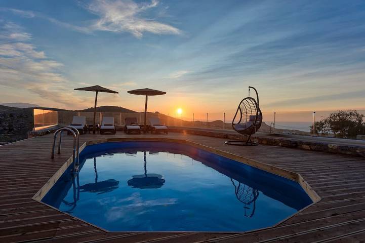 Villa voor 10 personen, met tuin en zwembad, kindvriendelijk in Chersonissos