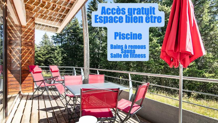 Chalet pour 6 personnes, avec balcon à Chamrousse