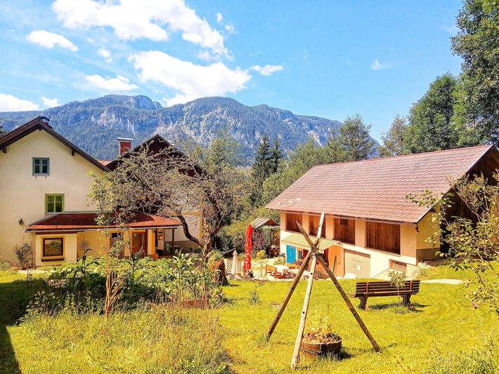 Hütte für 6 Personen, mit Ausblick und Garten, kinderfreundlich in Oberösterreich - 3