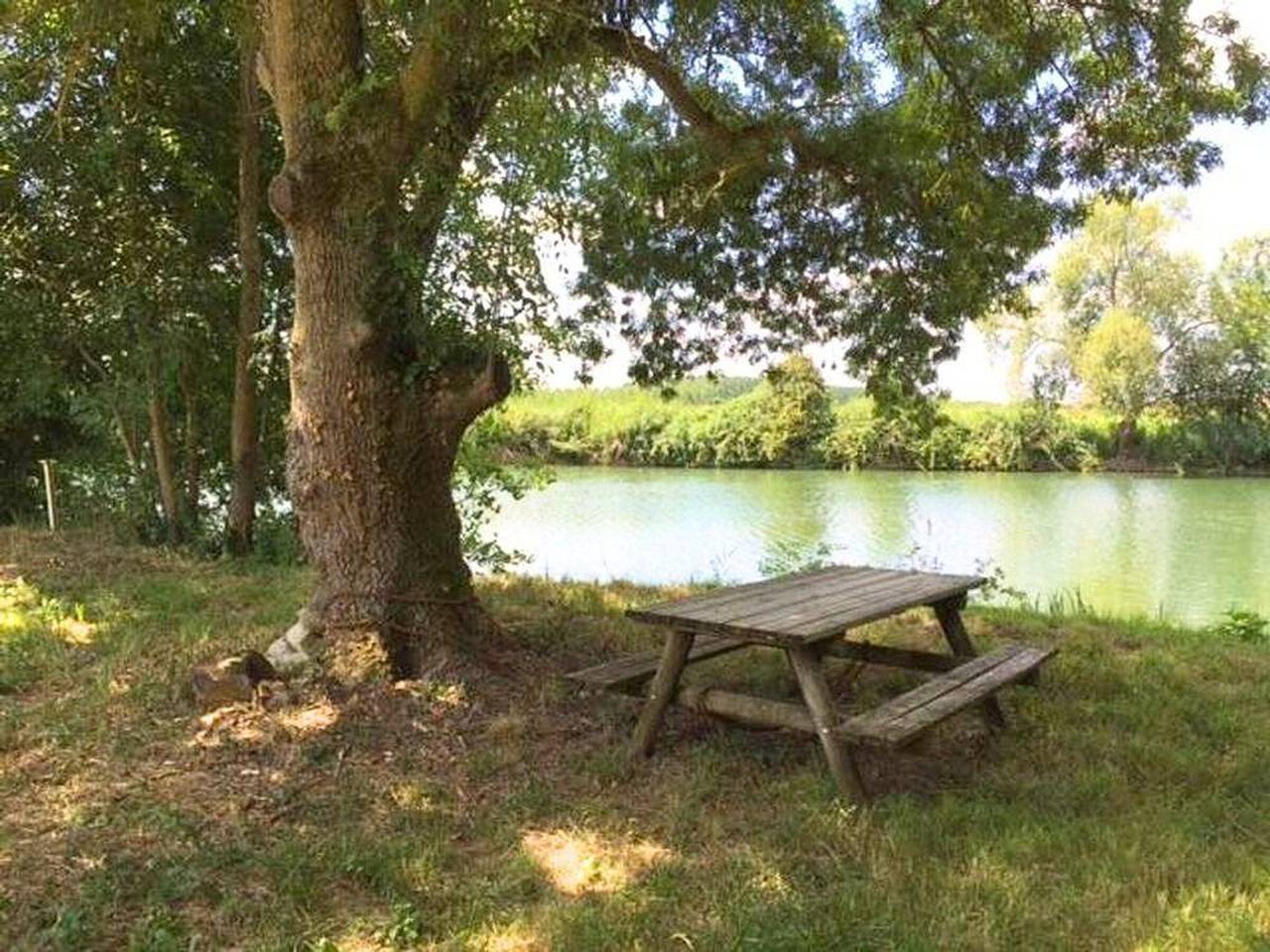 Steinhaus mit umzäuntem Garten in Coulonges, Haustiere erlaubt in Coulonges, Charente