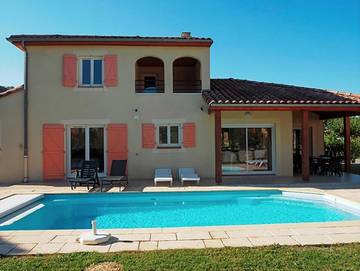 Villa pour 8 personnes, avec jardin ainsi que piscine et balcon à Vallon-Pont-d'Arc