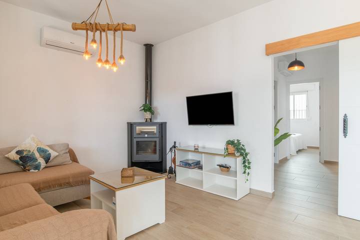 Ferienhaus 'Canario' mit privatem Garten und WLAN in Playa El Palmar, Vejer de la Frontera