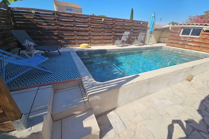 Maison de vacances pour 6 personnes, avec Jardin