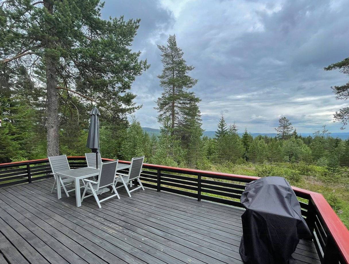 Nyt tradisjonell norsk hytteidyll in Nord-Odal kommune