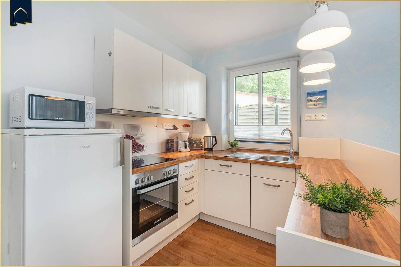 Ruhiges Ferienhaus in Korswandt im Grünen – mit Garten, Kamin & Infrarotkabine in Zirchow, Usedom