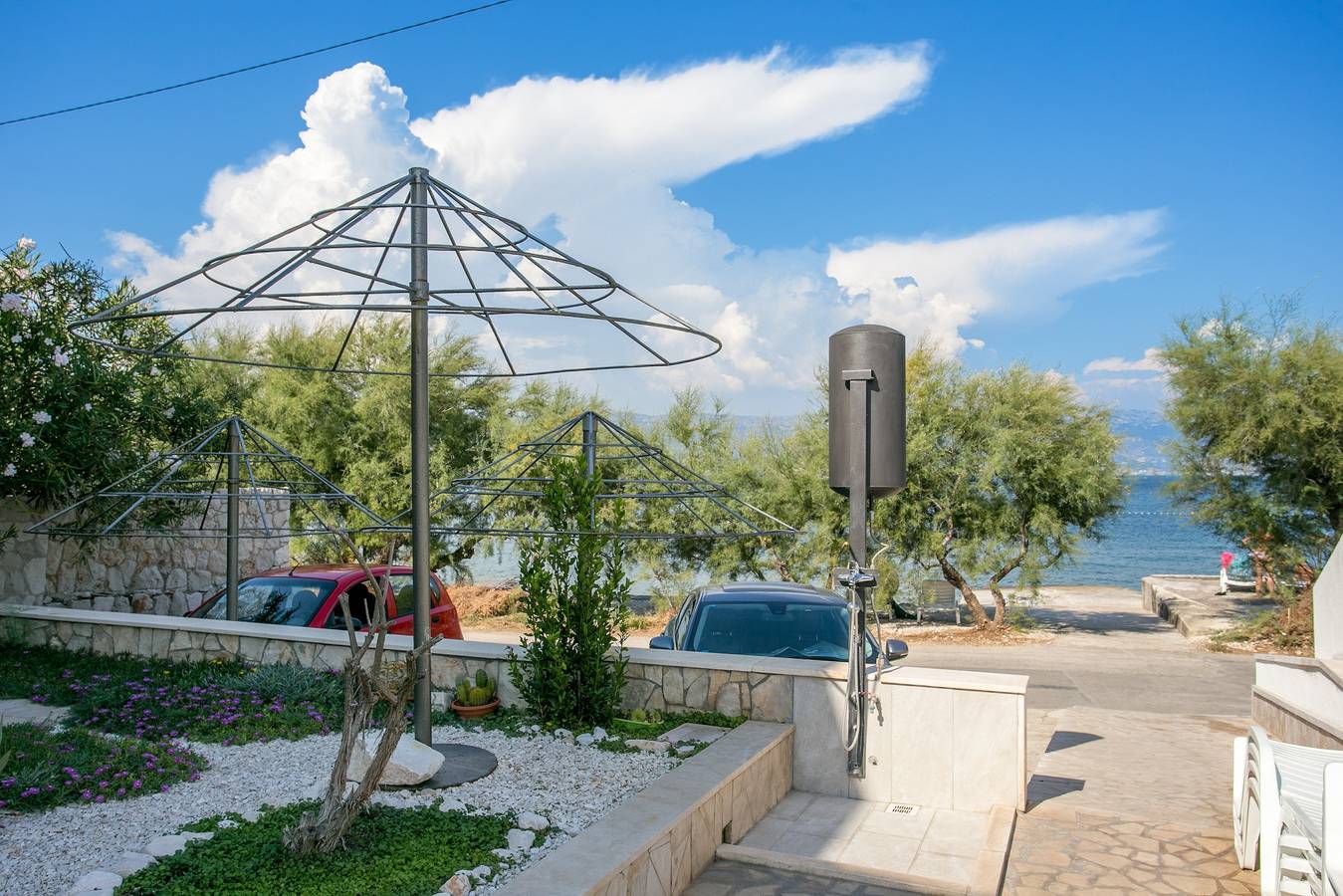 Ganze Wohnung, 1-Zimmer-Ferienwohnung am Strand Slatine, Ciovo A-23332-e in Slatine, Ciovo