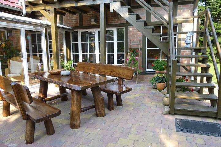 Ferienwohnung für 4 Personen, mit Garten in Märkische Heide