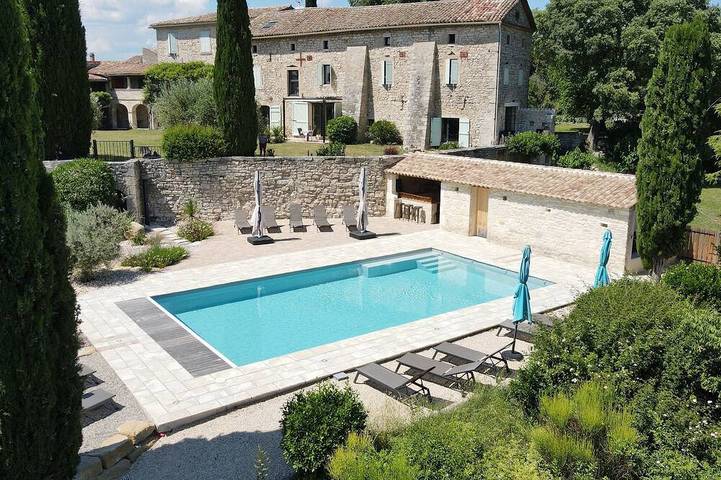 Gîte pour 14 personnes, avec jardin à Saint-Jean-de-Maruéjols-et-Avéjan - 3