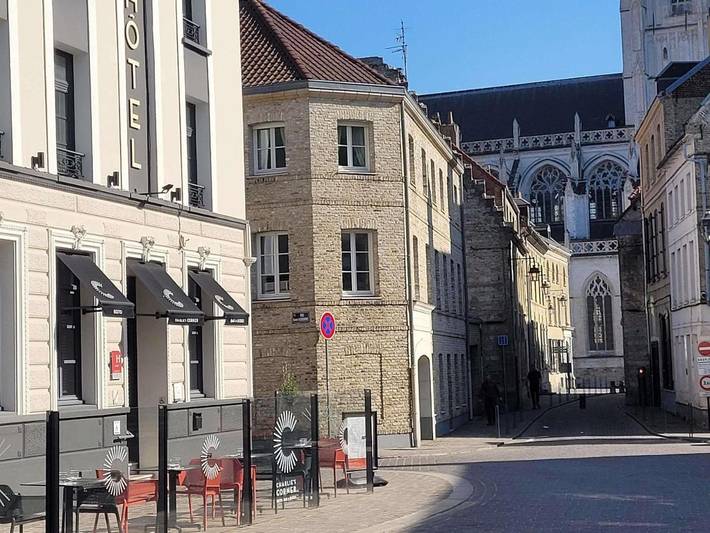 Hôtel pour 2 personnes, avec terrasse, animaux acceptés dans Le Palais De La Cathedrale Saint Omer - 2