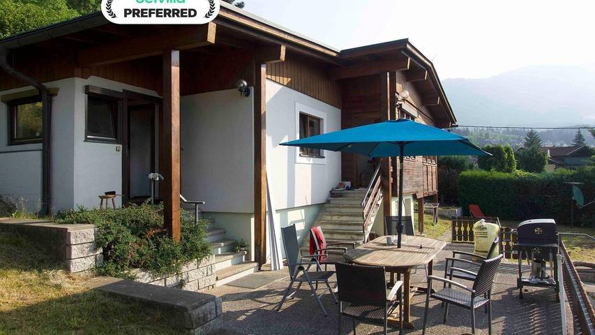 Ferienhaus für 8 Personen, mit Garten und Terrasse am Millstätter See