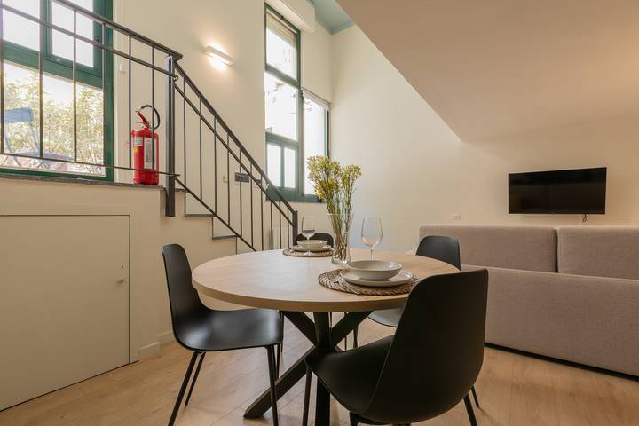 Loft per 4 persone, con Terrazza a Torino