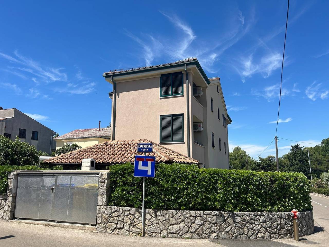 Ganze Wohnung, 2-Zimmer-Ferienwohnung mit Balkon und Meerblick Punat, Krk A-23621-a in Punat, Krk