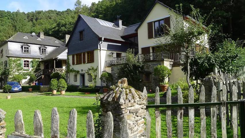 Ferienhaus für 7 Personen, mit Garten