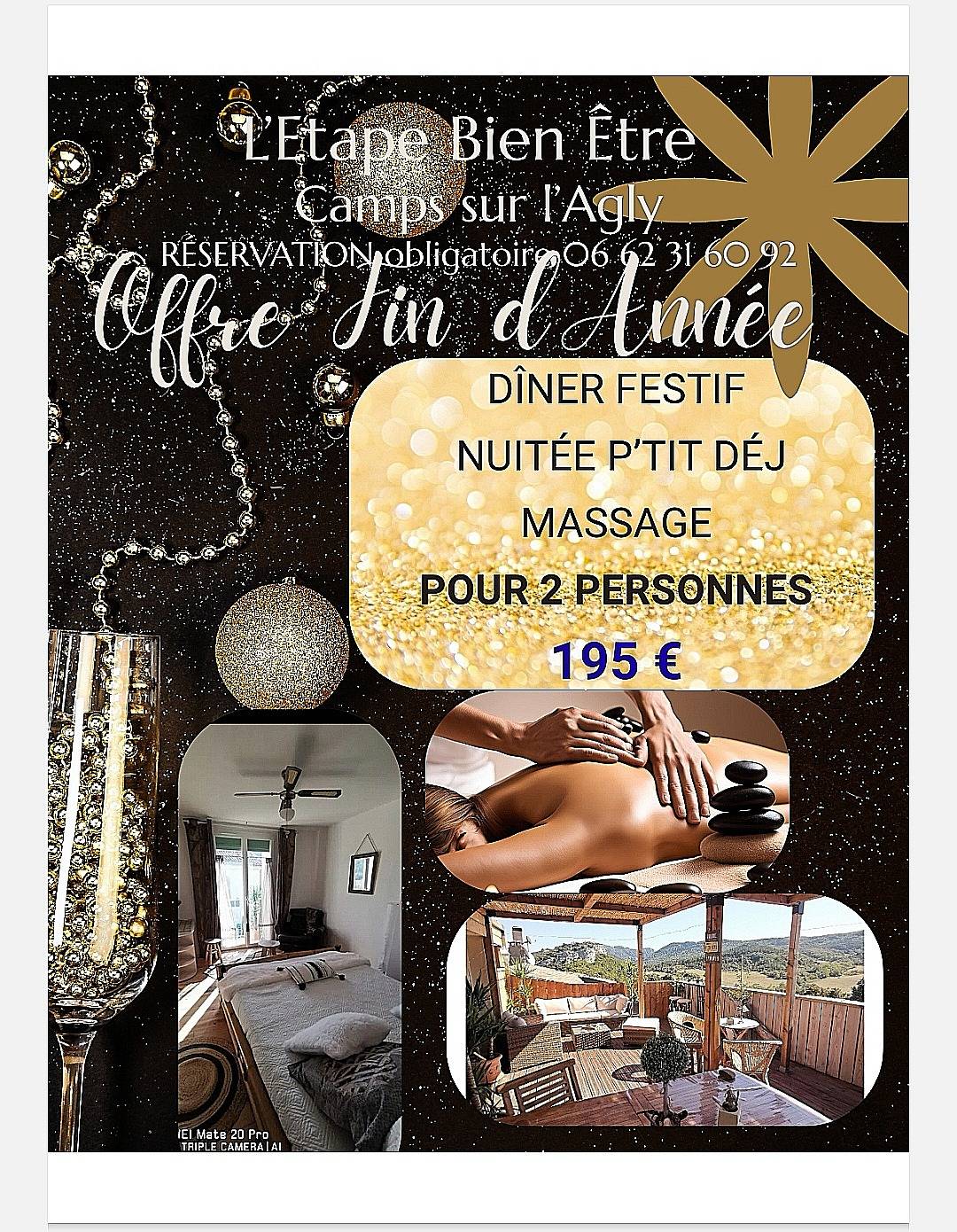 L'Étape Bien-Être/Chambres, table d'hôtes, massages - Chambre Punch Coco in Camps-sur-l'Agly, Parc naturel régional Corbières-Fenouillèdes