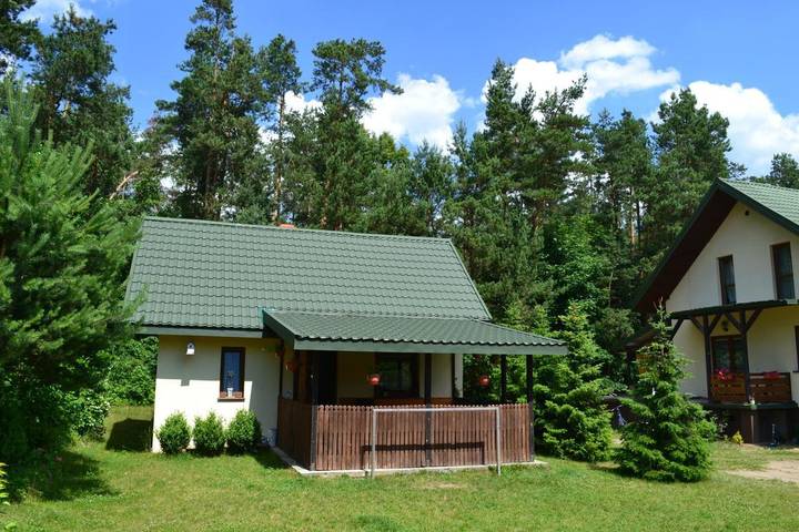 Domek letniskowy dla 8 osób, z ogród i widok, zwierzęta dozwolone na Podlasie