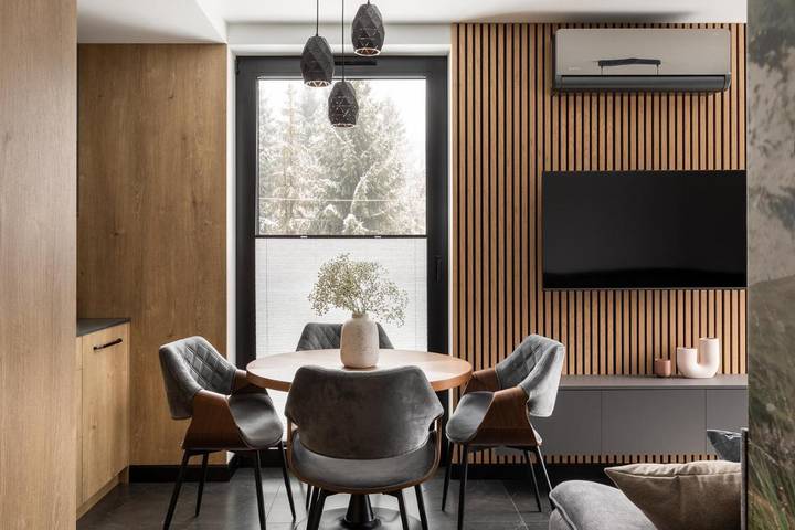 Ośrodek wypoczynkowy dla 5 osób, z sauna i basen, zwierzęta dozwolone w Murzasichle