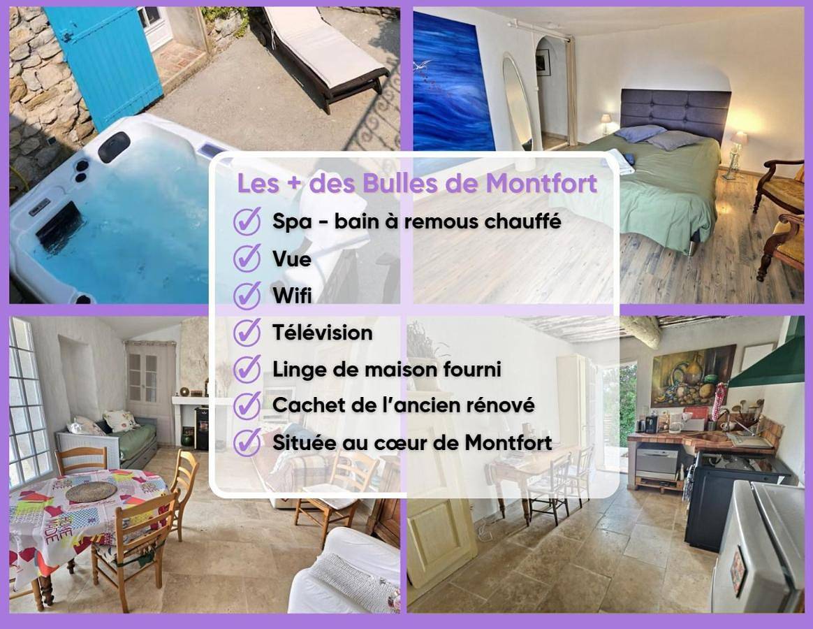 Les Bulles de Montfort - Wifi - Parking gratuit & Cuisine in Montfort, Région de Forcalquier