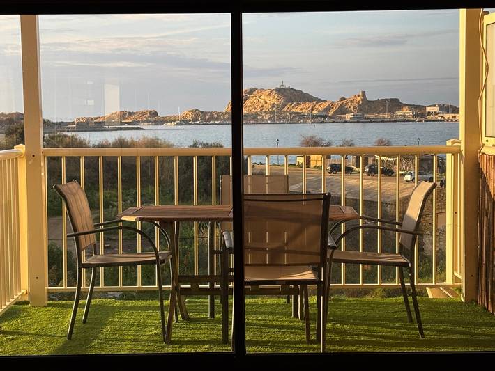 Appartamento intero, Appartamento vacanze per 4 persone con terrazza in Isola Rossa (Francia), Calvi e dintorni