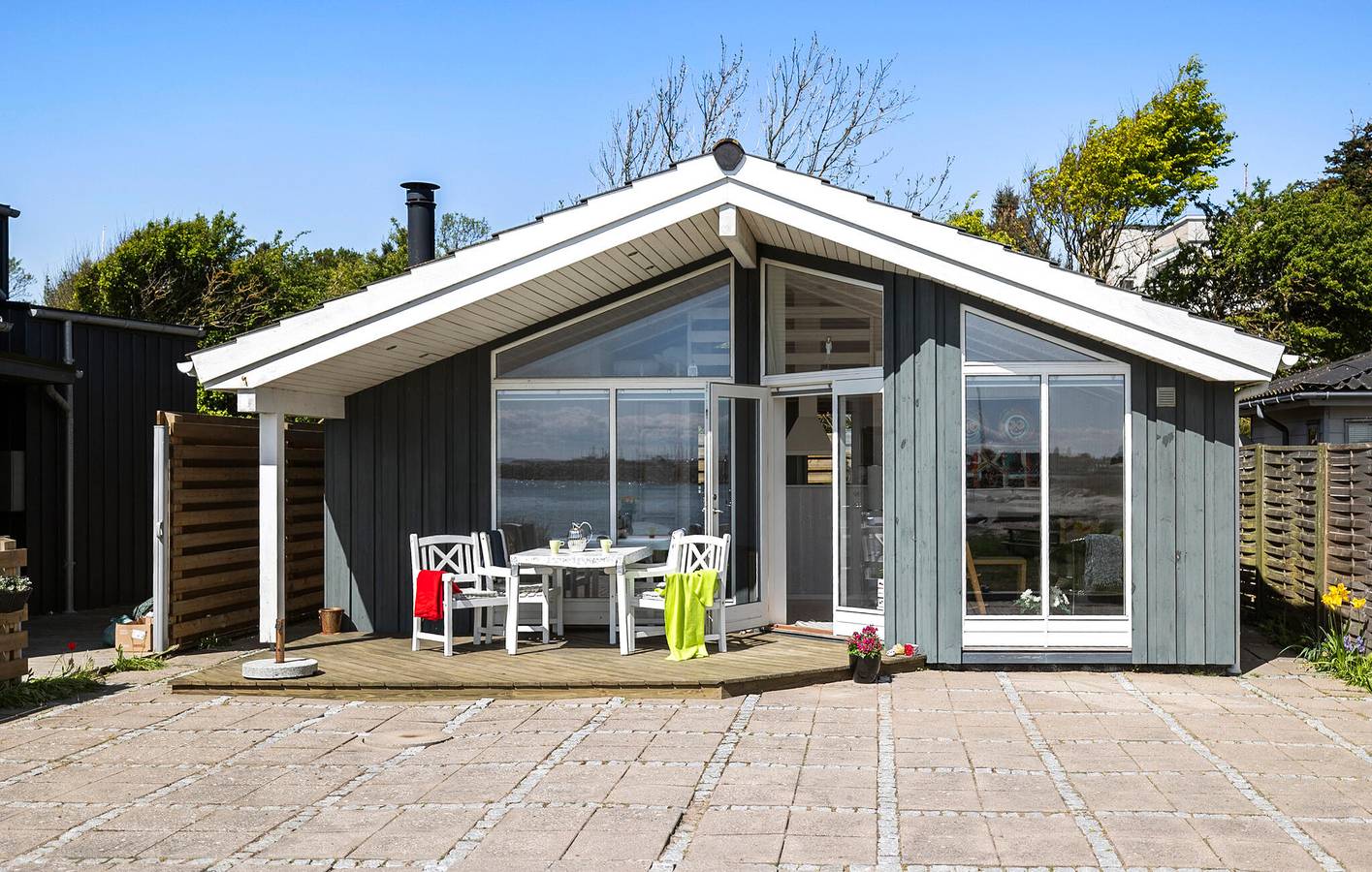 Ferienhaus für 4 Personen mit Terrasse in Korsør, Slagelse und Umgebung