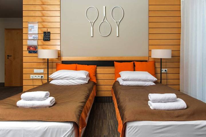 Hotel dla 2 osób, z Taras i Ogród oraz Sauna w Lubań
