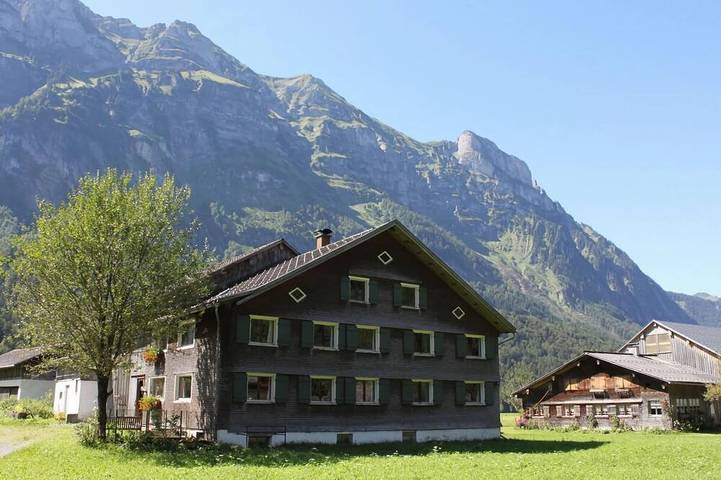 Ferienwohnung für 6 Personen, mit Terrasse, mit Haustier in Schnepfau