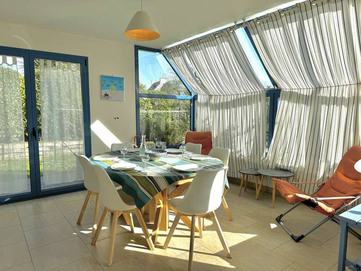Location de vacances pour 10 personnes, avec terrasse et jardin à La Forêt-Fouesnant - 4