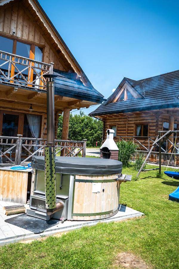 Dom dla 12 osób, z jacuzzi i ogród w Czorsztyn