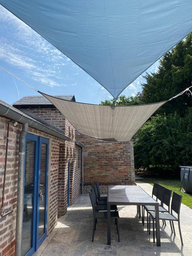 Location de vacances pour 2 personnes, avec piscine ainsi que vue et jardin, animaux acceptés à Les Andelys - 4