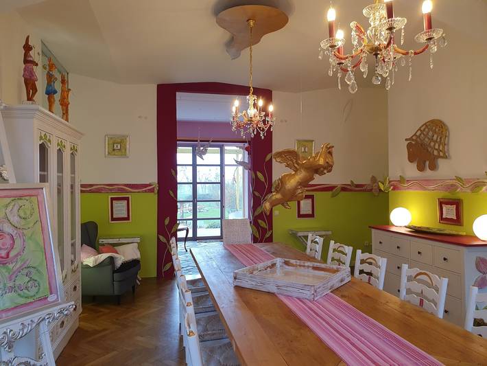 Ferienhaus für 25 Personen, mit Balkon und Terrasse sowie Garten und Ausblick in Neukalen - 3