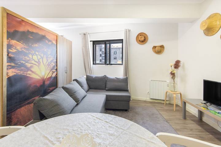 Entire apartment, Apartment 'Praça Al T1' with Mountain View, Wi-Fi and Air Conditioning in São João da Madeira, Aveiro District