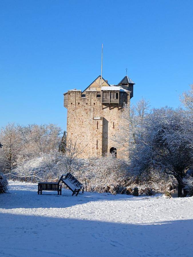 Maison d’hôte pour 2 personnes, avec jardin ainsi que vue et terrasse dans Sainte-Suzanne-et-Chammes - 2
