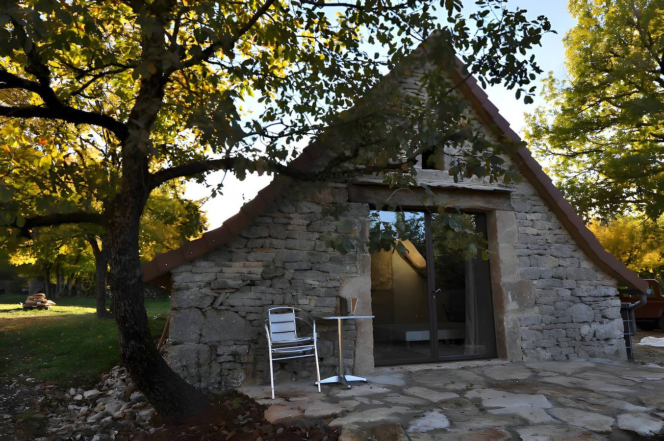 Chambre D’hôte pour 3 Personnes dans Marcilhac-sur-Célé, Parc Naturel Régional des Causses du Quercy