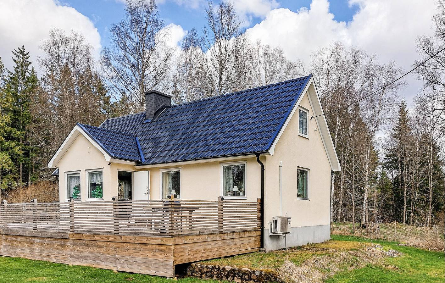 Ferienhaus für 5 Personen mit Terrasse in Vittsjö, Hässleholm und Umgebung
