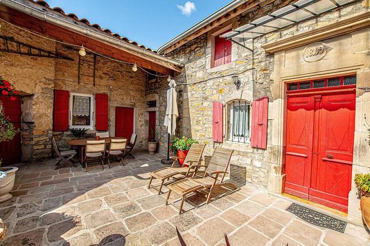 Maison de vacances pour 8 personnes, avec jardin
