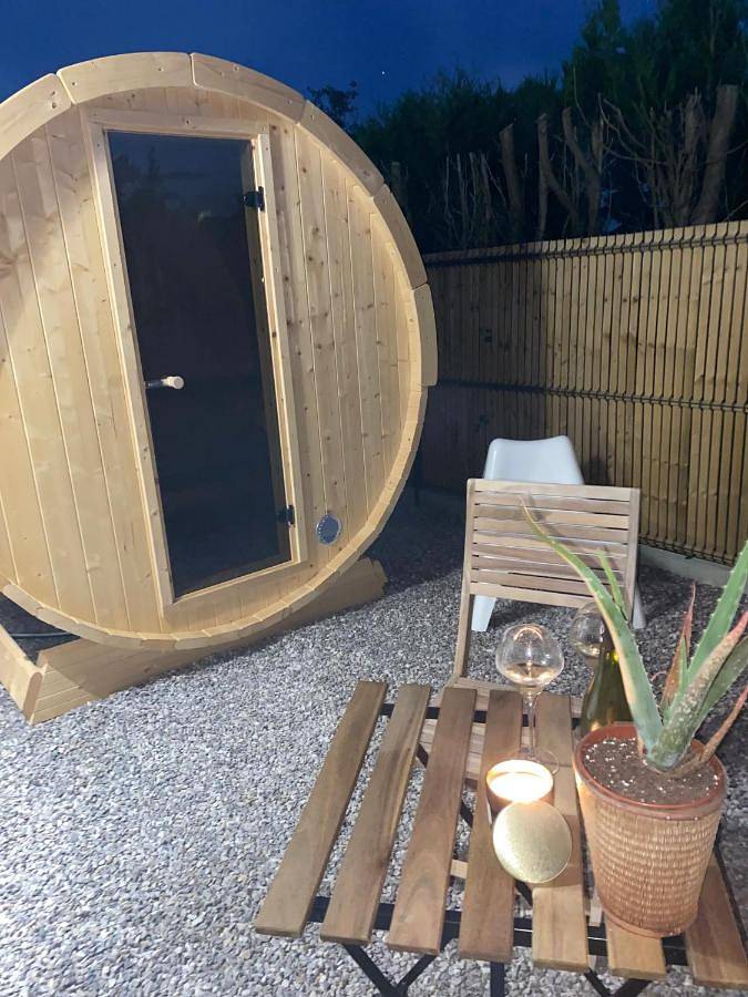Maison d’hôte pour 2 personnes, avec terrasse et sauna