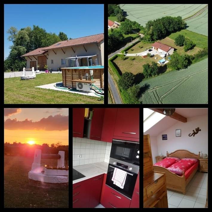 Location de vacances pour 10 personnes, avec jacuzzi et jardin, animaux acceptés dans Ménetreuil