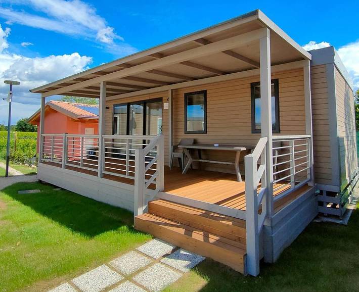 Camping für 6 Personen, mit Garten und Ausblick sowie Pool, mit Haustier in Lazise - 3