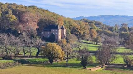 Cottage pour 2 personnes, avec vue ainsi que jardin et terrasse à Prudhomat