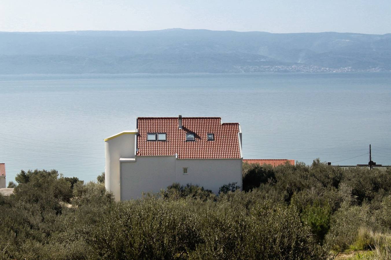 Ganze Wohnung, 1-Zimmer-Ferienwohnung mit Terrasse und Meerblick Duce (Omis) A-2778-b in Dugi Rat, Omis-Riviera